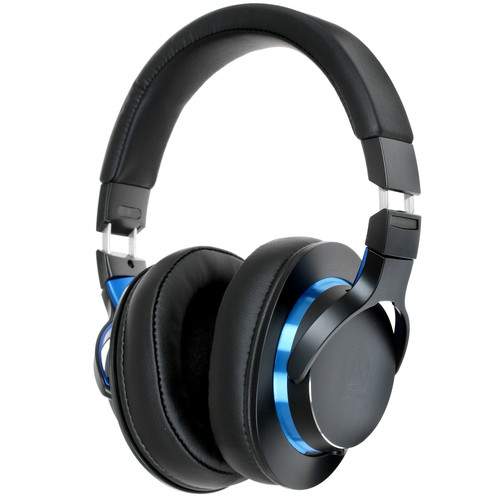 Купить Наушники проводные Audio-Technica ATH-MSR7b [охватывающие, закрытые, 36 Ом, кабель - 1.2 м; 3.5/4.4 мм, черный] в интернет-магазине DNS. Характеристики, цена  | 1397913.