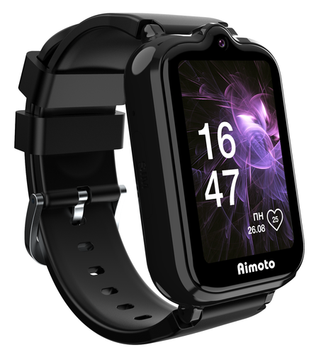 Купить Детские часы Кнопка Жизни Aimoto Active Pro 4G черный в интернет-магазине DNS. Характеристики, цена Кнопка Жизни Aimoto Active Pro 4G | 5094530.