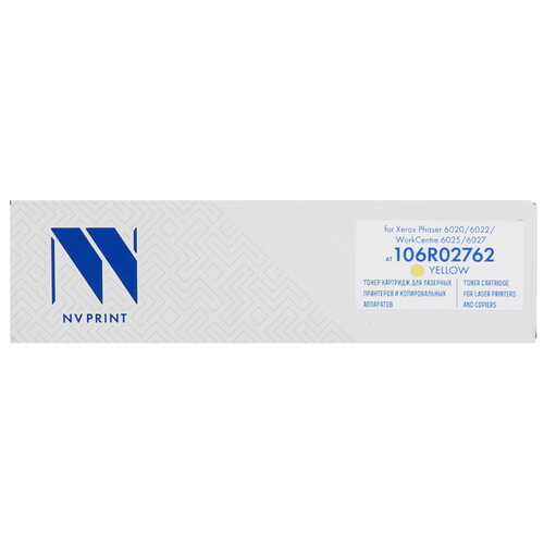 Купить Картридж лазерный NV Print NV-106R02762 желтый в интернет-магазине DNS. Характеристики, цена NV Print NV-106R02762 | 9919276.