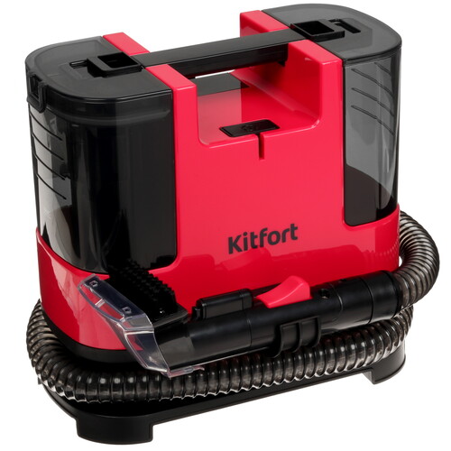 Купить Пылесос моющий Kitfort КТ-5162-1 красный в интернет-магазине DNS. Характеристики, цена Kitfort КТ-5162-1 | 9055156.