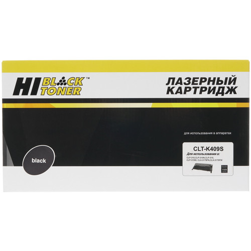 Купить Картридж лазерный Hi-Black CLT-K409S черный, с чипом в интернет-магазине DNS. Характеристики, цена Hi-Black CLT-K409S | 7976985.