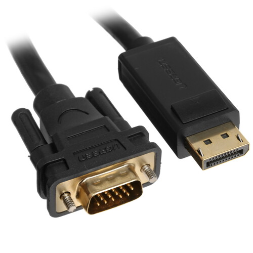 Купить Кабель однонаправленный Ugreen DisplayPort - VGA, 1.5 м в интернет-магазине DNS. Характеристики, цена  | 4714106.