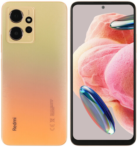 Купить 6.67" Смартфон Xiaomi Redmi Note 12 256 ГБ золотистый в интернет-магазине DNS. Характеристики, цена Xiaomi Redmi Note 12 | 5423750.
