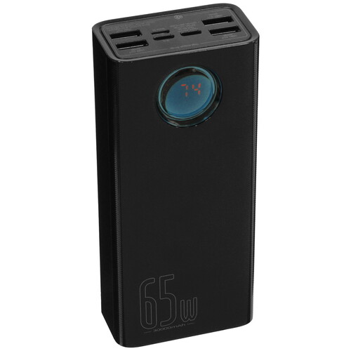 Купить Портативный аккумулятор Baseus Amblight Quick Charge 65W черный в интернет-магазине DNS. Характеристики, цена Baseus Amblight Quick Charge 65W | 5011589.