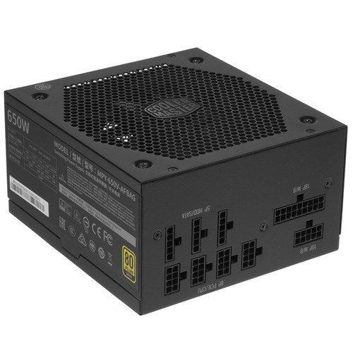 Купить Блок питания Cooler Master V650 GOLD - V2 [MPY-650V-AFBAG] черный в интернет-магазине DNS. Характеристики, цена Cooler Master V650 GOLD - V2 | 4705653.