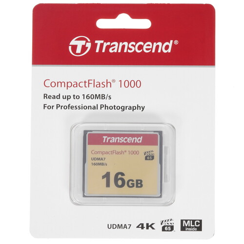 Купить Карта памяти Transcend Ultimate CF (Compact Flash) 16 ГБ [TS16GCF1000] в интернет-магазине DNS. Характеристики, цена  | 0177866.