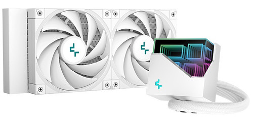 Купить Система охлаждения DEEPCOOL LT520 WH  белая в интернет-магазине DNS. Характеристики, цена DEEPCOOL LT520 WH | 5411357.
