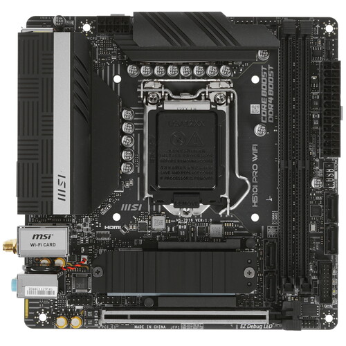 Купить Материнская плата MSI H510I PRO WIFI в интернет-магазине DNS. Характеристики, цена MSI H510I PRO WIFI | 4759091.