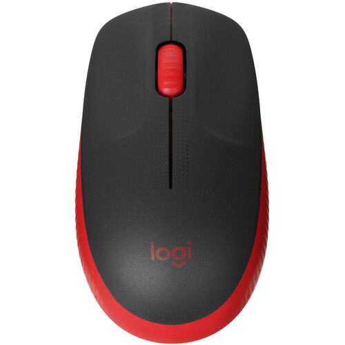 Купить Мышь беспроводная Logitech M190 [910-005908] красный в интернет-магазине DNS. Характеристики, цена Logitech M190 | 4851505.