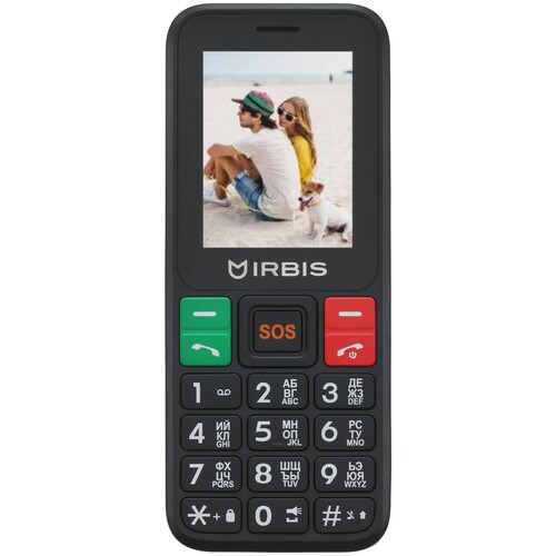 Купить Сотовый телефон IRBIS SF64 2.4" Black GSM/2SIM/240x320/Cam ...