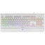 Клавиатура  проводная DEXP K-10004WU [мембранная, клавиш - 104, USB Type-A, цвет белый]