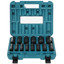 Набор торцевых головок Makita E-16586 [хромомолибденовая сталь, привод - 1/2", предметов - 14 шт, рабочий диаметр - 10-32 мм, упаковка - кейс]