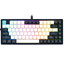 Клавиатура  проводная Dark Project KD83A цвет синий [механическая, g3ms Sapphire, клавиш - 83, USB Type-A]