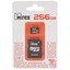 Карта памяти Mirex microSDXC 256 ГБ [13613-AD3UH256] [Class 10, UHS Class 3, запись - 90 Мбайт/сек, чтение - 104 Мбайт/сек]