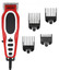 Машинка для стрижки Wahl Hair clipper Close cut pro красный/серебристый, черный [длина стрижки до 13 мм, насадок - 4 шт, питание - от сети]