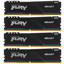Оперативная память Kingston FURY Beast Black [KF426C16BBK4/32] 32 ГБ [DDR4, 8 ГБx4 шт, 2666 МГц, 16(CL)-18-18]