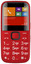 Сотовый телефон FinePower SR235 красный [связь 2G, 2 SIM, экран 2.31", IPS, 320x240, камера 0.3 Мп, Bluetooth, 1700 мА*ч, фонарик, ЗУ, с док-станцией]