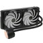 Система охлаждения MSI MAG CORELIQUID 280R черная [140 мм - две секции, разъем помпы - 3 pin, радиатор - алюминий, TDP - 300 Вт, ARGB подсветка]