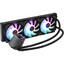 Система охлаждения ARDOR GAMING Frostwave 360 RGB V2 AG черная [120 мм - три секции, разъем помпы - 3 pin, радиатор - алюминий, TDP - 280 Вт, ARGB подсветка]