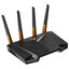 Wi-Fi роутер ASUS TUF Gaming AX3000 V2 [4 LAN, 100 Мбит/с, 1000 Мбит/с, 4 (802.11n), 5 (802.11ac), 6 (802.11ax), Wi-Fi 2976 Мбит/с, USB 3.2 Gen 1 Type-A x 1, 3G, 4G, 4G/LTE, IPv6]