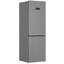Холодильник с морозильником   Beko B3RCNK362HX серебристый [320 л, внешнее покрытие-металл, размораживание - No Frost, дисплей, 59.5 см х 186 см х 65 см]