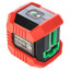 Лазерный нивелир Condtrol QB Green [20 м, резьба - 1/4", точность 0.5 мм/1 м, лучей - 2, самовыравнивание, AAA, x2 шт]