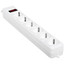 Сетевой фильтр FinePower Standard 650W белый [розетки - 6, 10 А, 2400 Вт, кабель - 5 м]