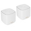 MESH-комплект ASUS ZenWiFi XD5 (W-2-PK) [1 LAN, 1000 Мбит/с, 100 Мбит/с, 4 (802.11n), 5 (802.11ac), 6 (802.11ax), Wi-Fi 2976 Мбит/с, IPv6]