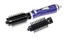 Фен-щетка Polaris PHS 1002 синий/серебристый [1000 Вт, вращающаяся щетка, диаметр - 50 мм, 36 мм, насадок - 2 шт, шнур - 1.8 м]