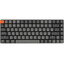 Клавиатура  проводная + беспроводная Keychron K3 [оптомеханическая, Keychron Optical Low Profile Red, клавиш - 84, Bluetooth, USB Type-A, цвет серый]