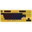 Клавиатура  проводная + беспроводная ARDOR GAMING Grader [механическая, Gateron Mint, клавиш - 87, Bluetooth, USB Type-A, радиоканал, цвет желтый]