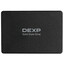 256 ГБ 2.5" SATA накопитель DEXP C100 [C100SMYM256] [SATA, чтение - 550 Мбайт/сек, запись - 495 Мбайт/сек, 3D NAND 3 бит TLC, TBW - 120 ТБ]