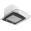 Вытяжка каминная Akpo WK-4 Largo eco черный/прозрачный [стекло, 850 м³/ч, 126 Вт, режимы - отвод/циркуляция, ширина - 50 см]