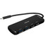 USB-разветвитель DEXP OTC-26C [USB 3.2 Gen 1 Type-A х 2, USB 3.2 Gen 1 Type-C х 2, кабель - 10.5 см, корпус черный]
