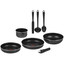 Набор посуды Tefal Ingenio Black 5 04193850 [антипригарное, предметов в комплекте - 8 шт]