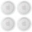 Беспроводная метка Apple AirTag белый [в комплекте - 4 шт, IP67, время работы - до 360 д]