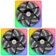 Комплект вентиляторов Thermaltake TOUGHFAN 12 RGB High Static Pressure Radiator Fan [CL-F135-PL12SW-A] белый [120 x 120 мм, 9 pin USB 2.0, 500 об/мин - 2000 об/мин,  - 21.2 дБ, в комплекте - 3]