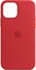 Накладка  Apple Silicone Case для Apple iPhone 12 mini красный [микрофибра, ТПУ]