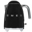 Электрочайник Smeg KLF03BLEU черный [1.7 л, 2400 Вт, скрытый нагревательный элемент, фильтр, материал корпуса - нержавеющая сталь]