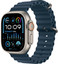 Смарт-часы Apple Watch Ultra 2 49 mm [корпус - серый, ремешок - синий, 1.9", OLED, 502x410, IP6X, Bluetooth, NFC, Wi-Fi, для iOS 17 и выше]