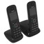 Телефон беспроводной (DECT) Gigaset AS690 Duo [GAP, АОН, Caller ID, черный]