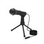 Микрофон Ritmix RDM-120 черный [проводной, настольный, -30 дБ, от 50 Гц до 16000 Гц, кабель - 180 см, jack 3.5 мм]
