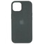 Накладка  Apple FineWoven Case для Apple iPhone 15 зеленый [текстиль]