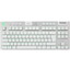 Клавиатура  беспроводная Logitech G915 TKL [механическая, Logitech GL Tactile, клавиш - 95, Bluetooth, радиоканал, цвет белый]