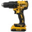 Дрель-шуруповерт DeWalt DCD778D2T-QW XR FLEXVOLТ 18/54V [2 АКБ, бесщеточный, ударный (удар поступательный, осевой), быстрозажимной, 65 Н·м, Li-Ion, 2 А*ч, кейс, 1.5 кг]