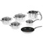 Набор посуды Tefal Duetto+ G732SB55 [без покрытия, поддержка индукции, предметов в комплекте - 11 шт]