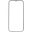 Защитное стекло Red Line для экрана Apple iPhone 12 Pro Max [2.5D, олеофобное покрытие, цвет рамки - черный, в комплекте: 1 шт]
