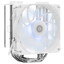 Кулер для процессора ID-COOLING SE-224-XTS  белый [вентилятор - 120 x 120 мм, до 1500 об/мин, основание - алюминий/медь, теплотрубки - 4 x 6 мм, 28.9 дБ, 4 pin, 220 Вт, подсветка - одноцветная (синяя)]