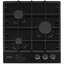 Газовая варочная поверхность Haier HHX-G53CNSB [конфорок - 3 шт, решетки - чугун, панель - закаленное стекло, электроподжиг, газ-контроль, таймер конфорок, черный]