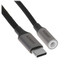 Кабель   Ugreen USB Type-C - jack 3.5 мм серый [Male - Female, 0.1 м]